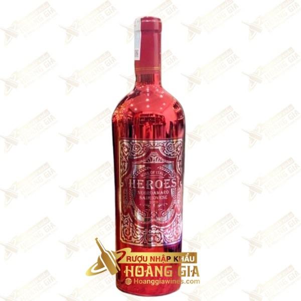Vang Đỏ Ý Heroes Red Nho Negroamaro-Sangiovese