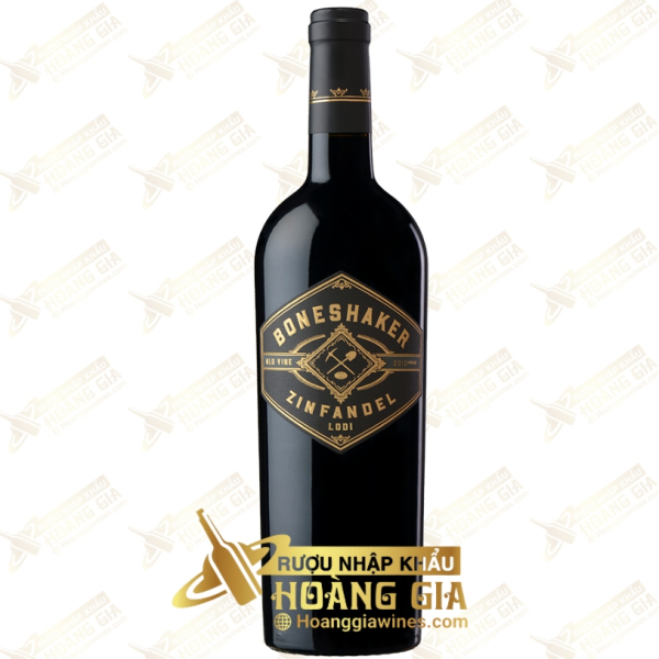 Vang Đỏ Mỹ Boneshaker Old Vine Zinfandel Nho Zinfandel