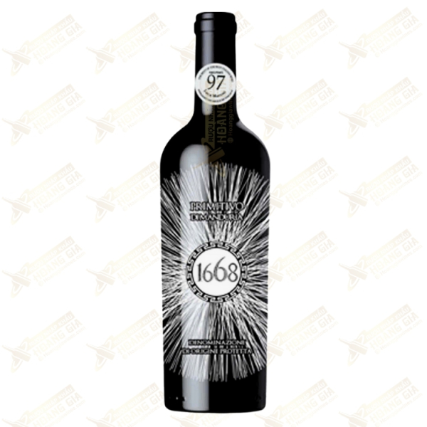 Vang Đỏ Ý 1668 Primitivo di Manduria DOP Riserva