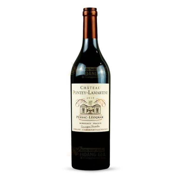 Vang Đỏ Pháp Château Pontey Lamartine AOC Pessac-Léognan Rouge