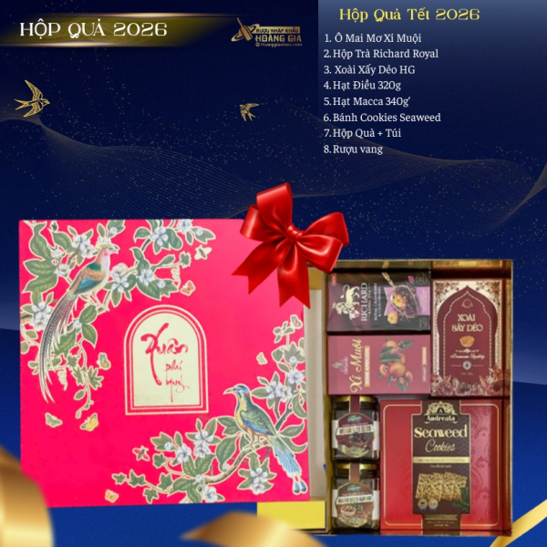 HỘP QUÀ TẾT XUÂN PHÚ QUÝ HQ0126
