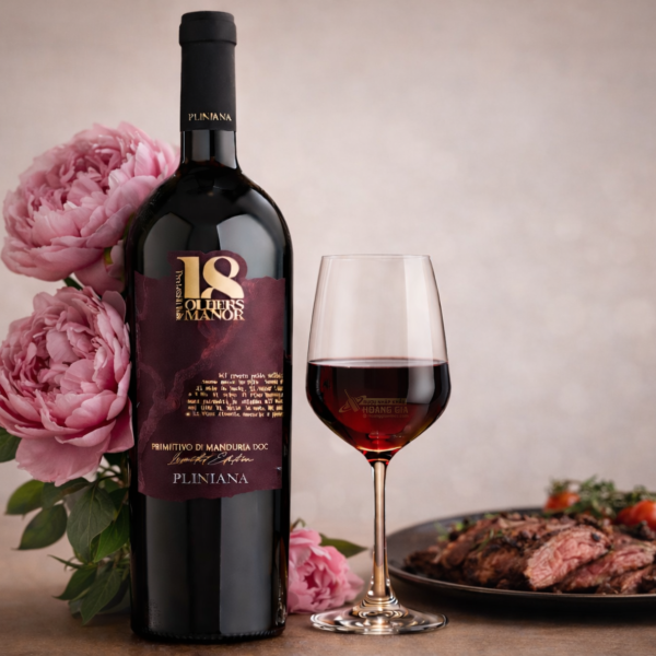 Vang đỏ Ý 18 Olbers Manor Primitivo Di Manduria Doc Limited Edition