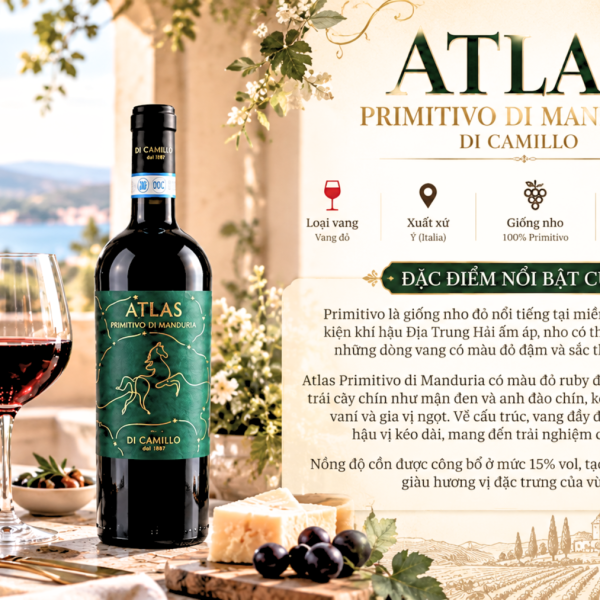 Atlas Primitivo di Manduria Di Camillo 